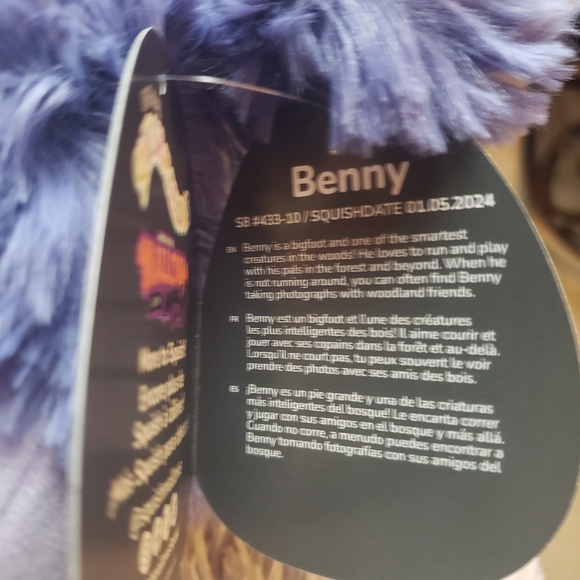 SELECT SERIES ‼️ NWT - Squishmallows Zombie Benny - 8" - Mallow Mash 2024 - Picture 10 of 11